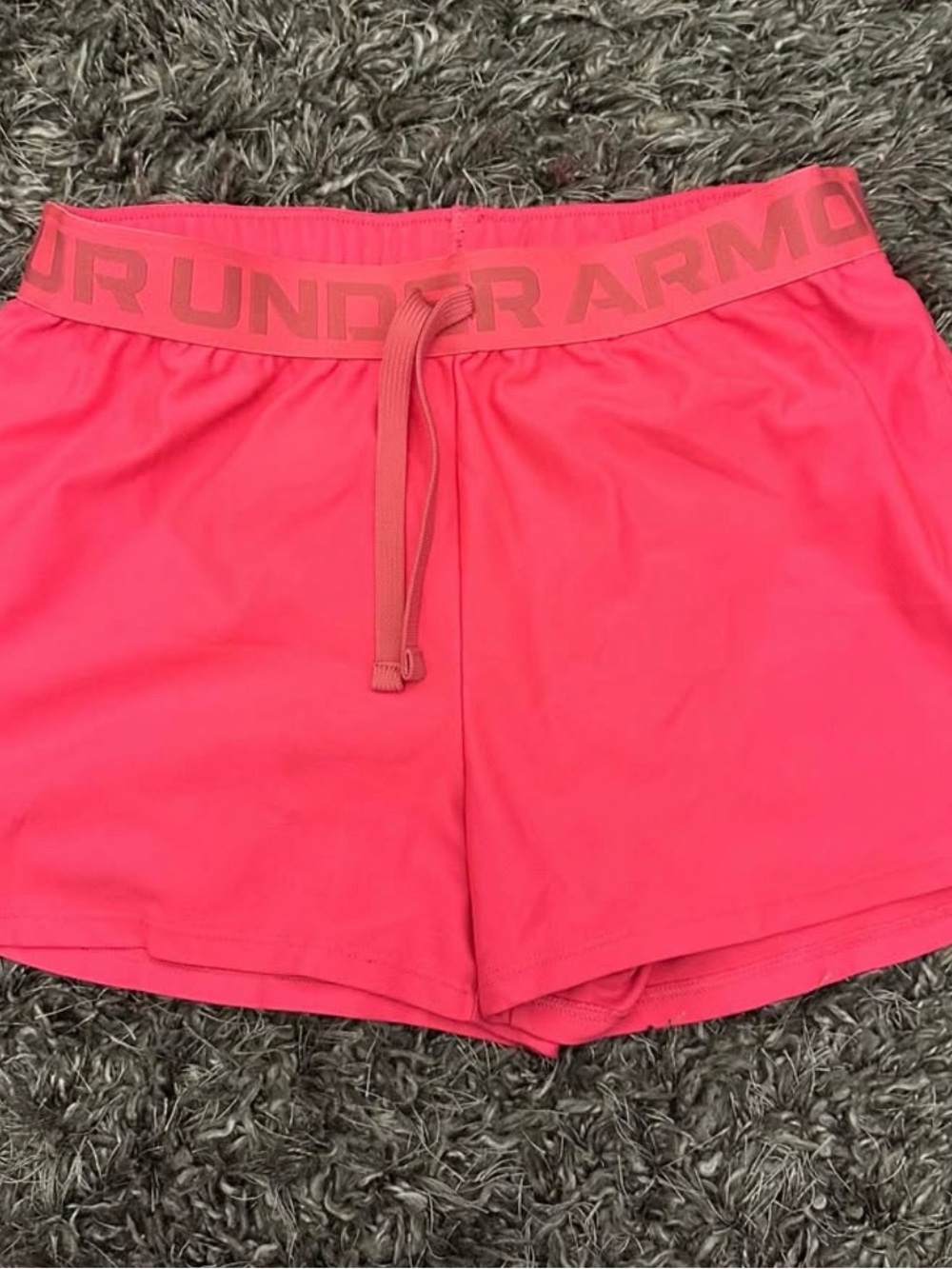Under Armour Youth Pink Athletic Shorts